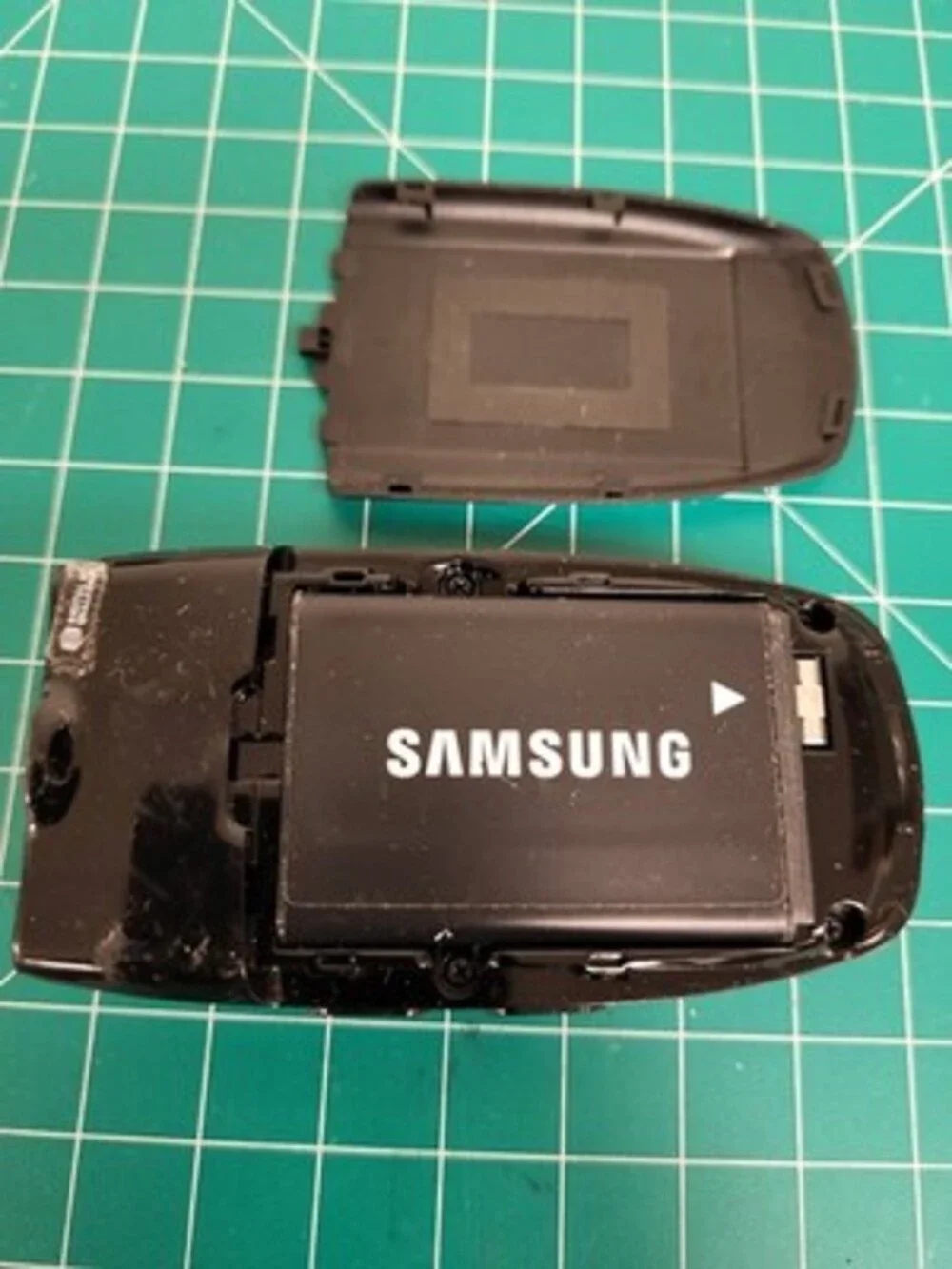 Samsung SPH-A660 Black Sprint Cellular Phone Flip Phone Vintage Cell Untested